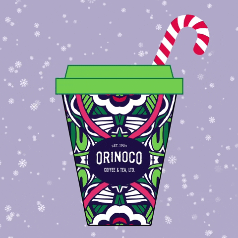Christmas Snow GIF by Orinoco Coffee & Tea
