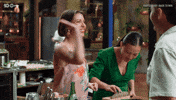 Excited Hi Five GIF by MasterChefAU