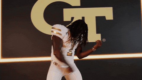 Georgia Tech Football Sport GIF by Georgia Tech Yellow Jackets