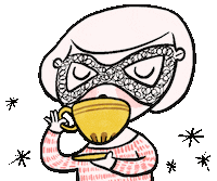 Coffee Tea Sticker