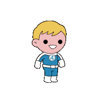 Flying Fantastic Four Sticker by Marvel Studios