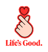 Heart Lifes Good Sticker by LG Thailand