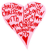 Heart Love Sticker by Christian Louboutin