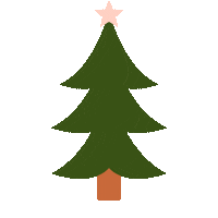 Christmas Tree Sticker by Bons baisers de Paname