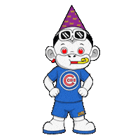 Chicago Cubs Party Sticker by Zhot