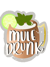 jesswritesonthings drunk drinking alcohol copper Sticker