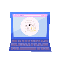 girlgeniusmag art science tech technology Sticker