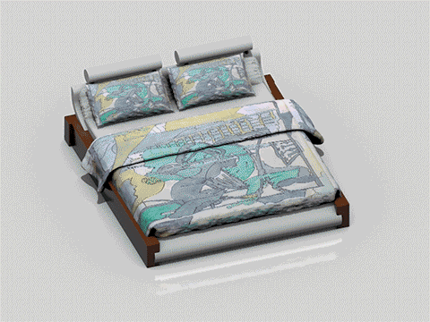 design bed GIF by Clemens Reinecke