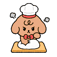 banggri_official happy dog upset anger Sticker