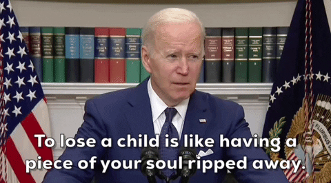 Grieving Joe Biden GIF by GIPHY News