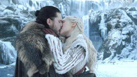 Game Of Thrones Kiss GIF by swerk