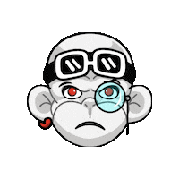 Professor Judging You Sticker by Zhot Shop