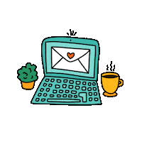 Laptop Email Sticker