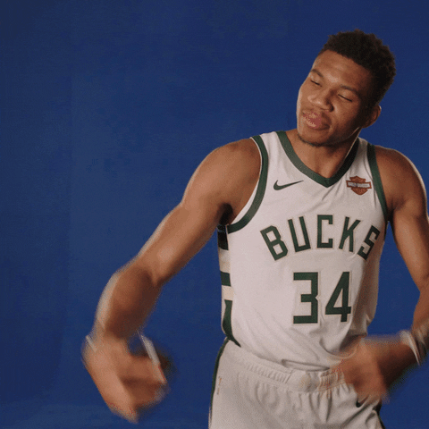 Giannis Antetokounmpo Basketball GIF by Milwaukee Bucks