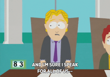 chair talking GIF by South Park 