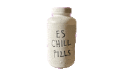 Chill Out Sticker by deladeso
