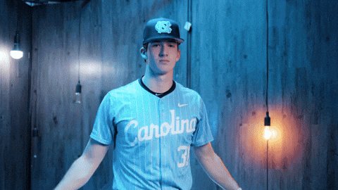 University Of North Carolina Baseball GIF by UNC Tar Heels