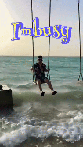 Saudi Im Busy GIF