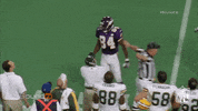 Flexing Minnesota Vikings GIF by NFL
