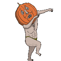 Halloween Pumpkin Sticker