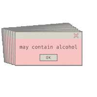 Drunk Party Sticker by Relatably Unstable