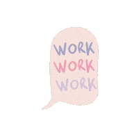 Work Workholic Sticker