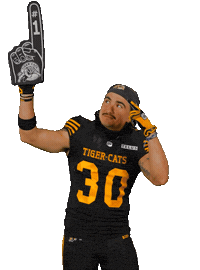 Number One Cfl Sticker by Hamilton Sports Group