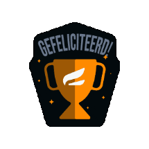 CSEtopsportacademie giphygifmaker gefeliciteerd cse cse beker Sticker