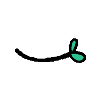 Drawing Leaf Sticker