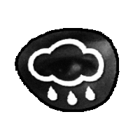 Eye Rain Sticker by jorgemariozuleta
