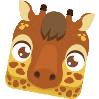 PlayBlooket giraffe blooket blook playblooket Sticker