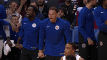 celebrate blake griffin GIF by NBA