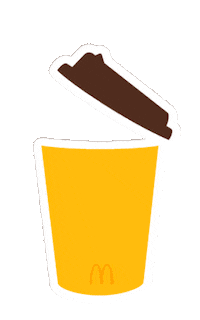Coffee Smile Sticker by McDonald's UAE