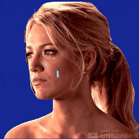 Sad No Way GIF by Blake Lively Fan