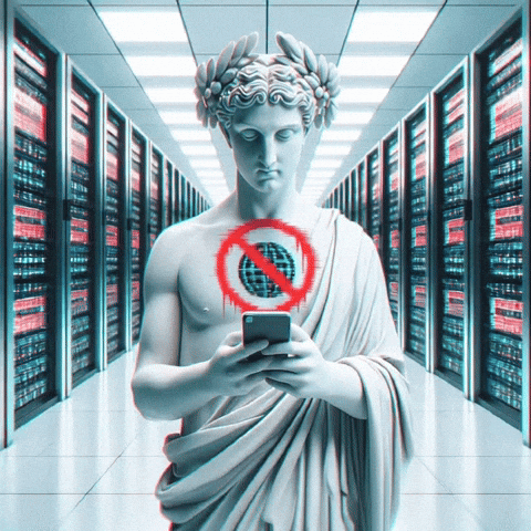 Vapor Vaporwave Art GIF by Database數據