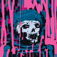 arctefact cryptoart dystopia arctefact distorted loops GIF