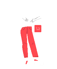 Fashion Illustration Sticker by cuatroochenta