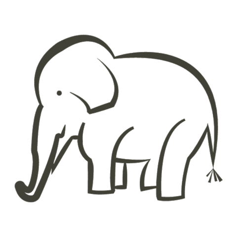 PrettyECO giphyupload elephant notebook elephant poo paper Sticker