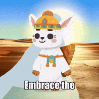 Desert Emptiness GIF by Llamaozi