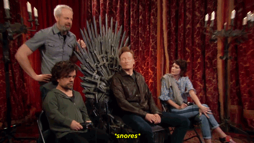bored game of thrones GIF by Team Coco