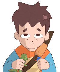 gahtsnolang animation annoyed bored ugh Sticker