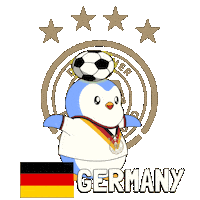 Germany Football Sticker by Pudgy Penguins