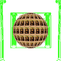 Mona Lisa Art Sticker by badblueprints