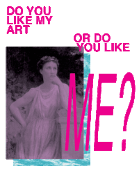 awkward art Sticker by Lois Hopwood
