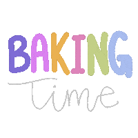 Cake Baking Sticker