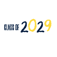Class Of 2029 Sticker by Allegheny College