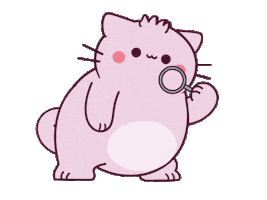 Cat Love Sticker by Pembe