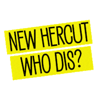 barber who dis Sticker by HERcuts