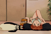 food coma eating GIF