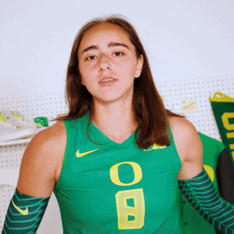 Oregon Duck Volleyball GIF by GoDucks